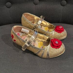 Disney Princess Belle Fancy Dress Shoes size 8